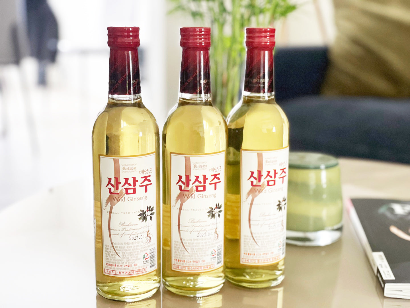 산삼주 Wild ginseng 375ml, 13%