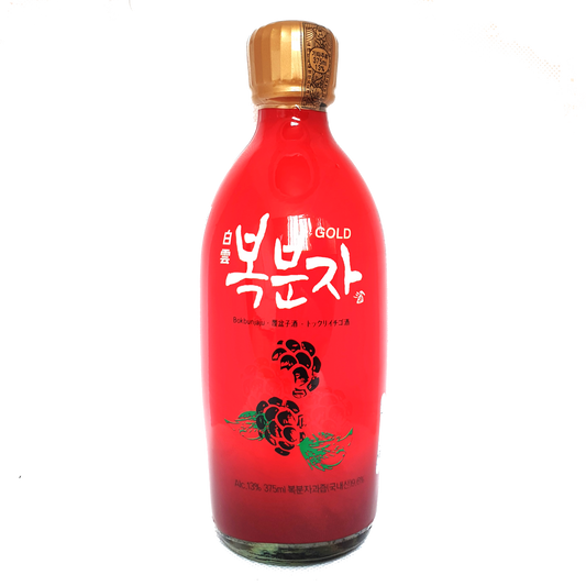 복분자주 375ml bokbunja - black raspberry wine 375ml