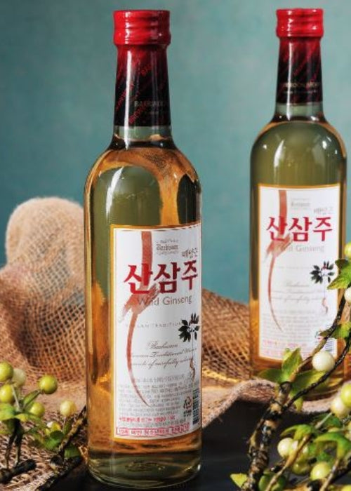 산삼주 Wild ginseng 375ml, 13%