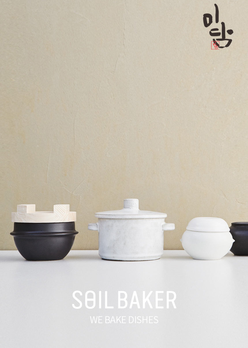 MIDAM Dduckbaegi soup bowl - White