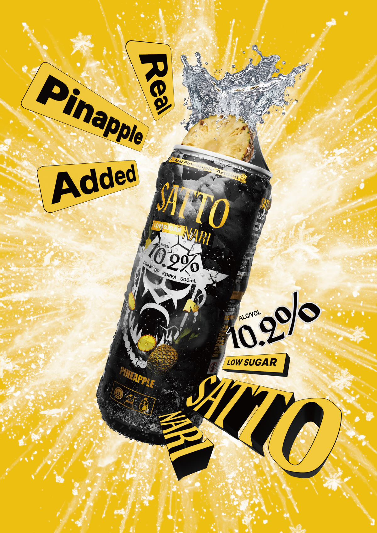 SATTO NARI - PINEAPPLE