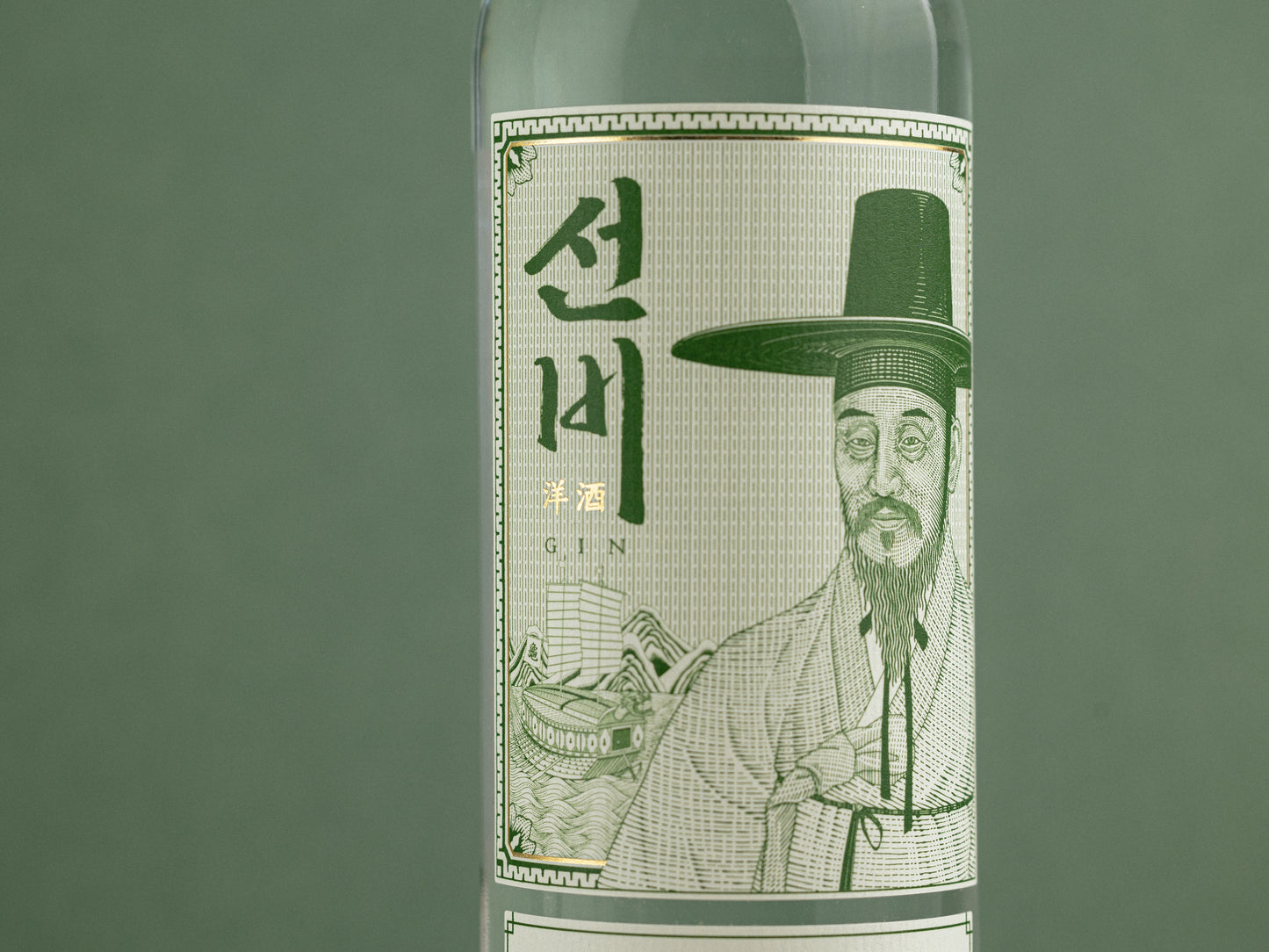 토끼소주 선비 (tokki soju sonbi GIN, 375ml, alc.,vol.48%) made in California USA